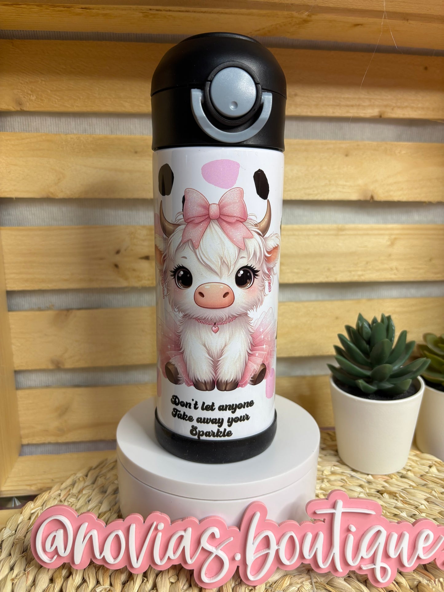 Cute Cows Kids 12oz Tumbler