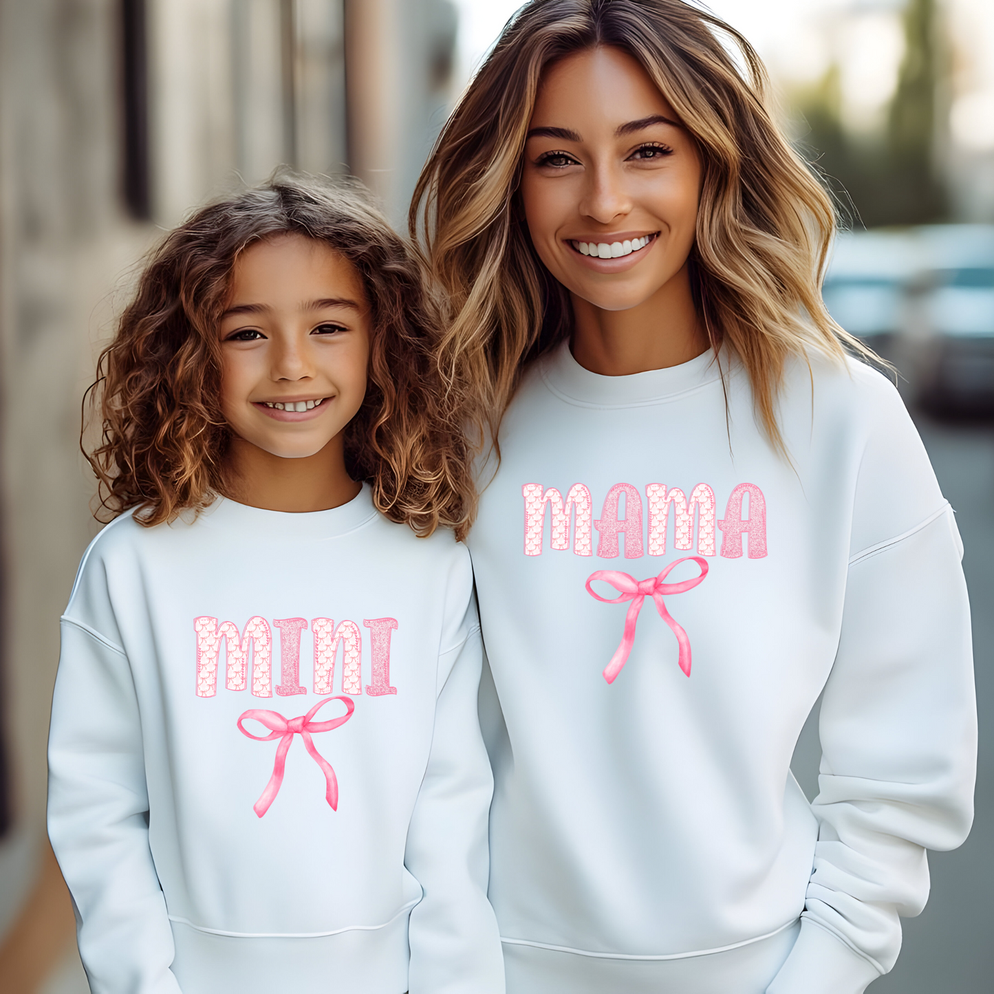 Mama & Mini Bow Crewneck