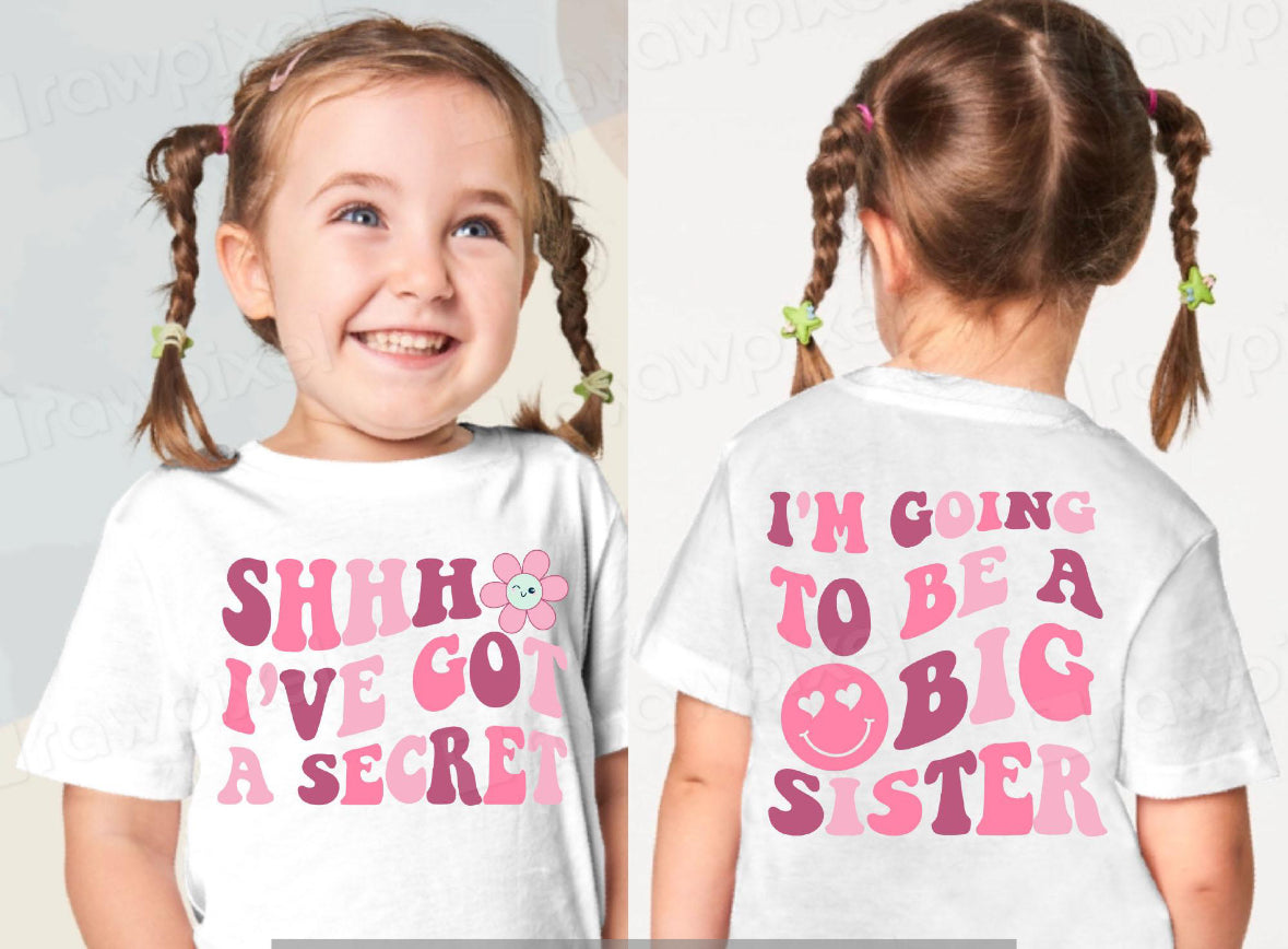 I have a secret Toddler and Youth White T-Shirt