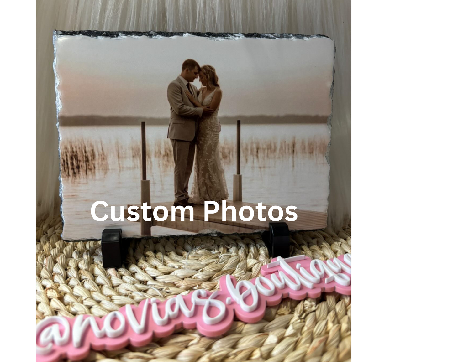 Custom Photo Stone Slate