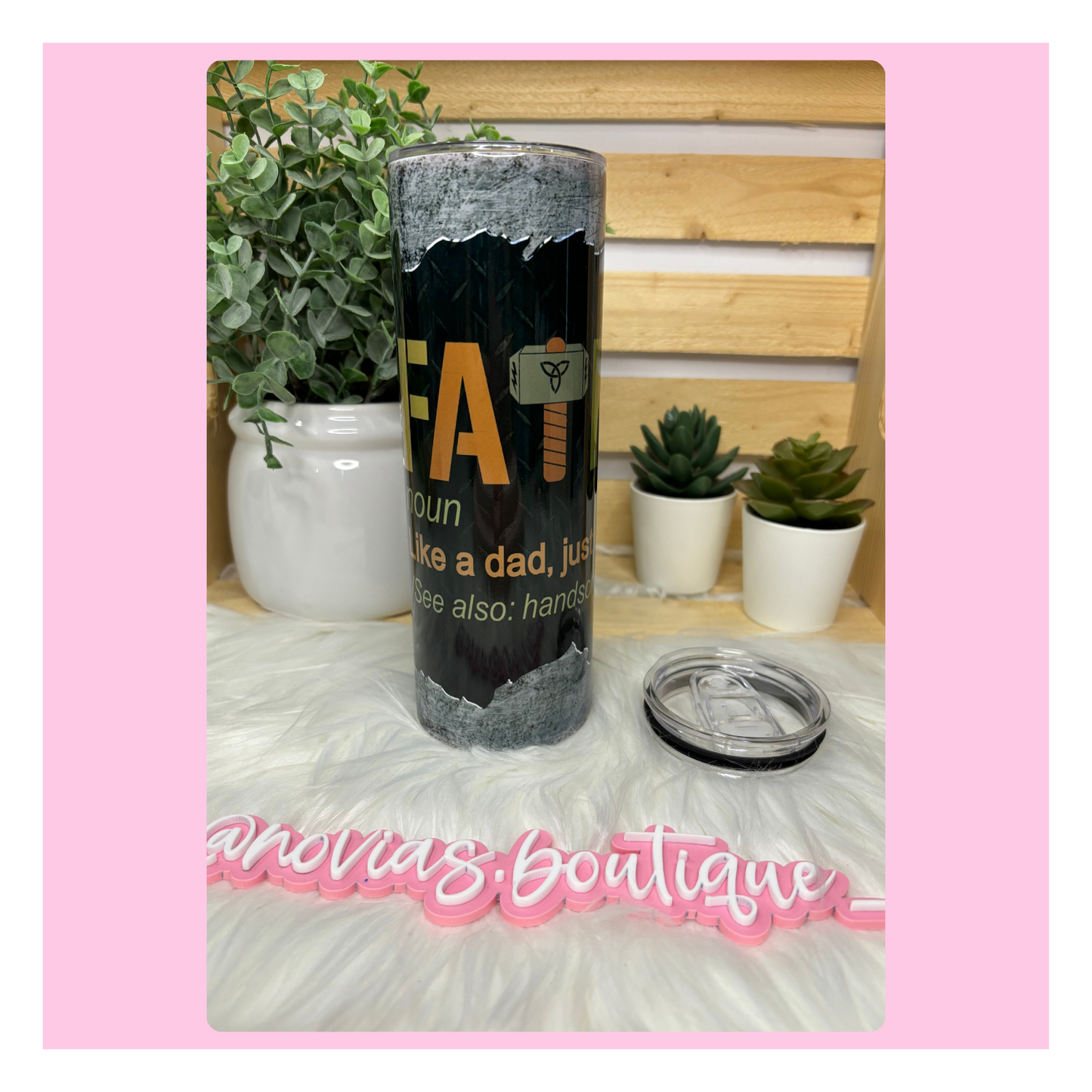 20 oz tall tumbler