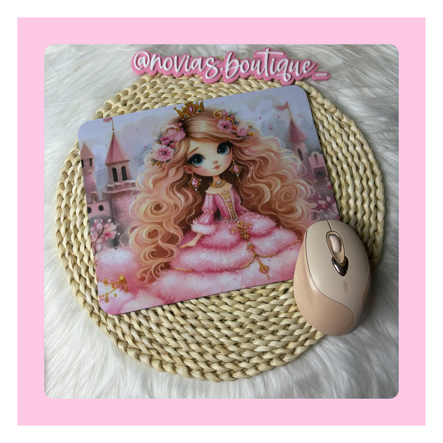 PINK PRINCESS MOUSEPAD