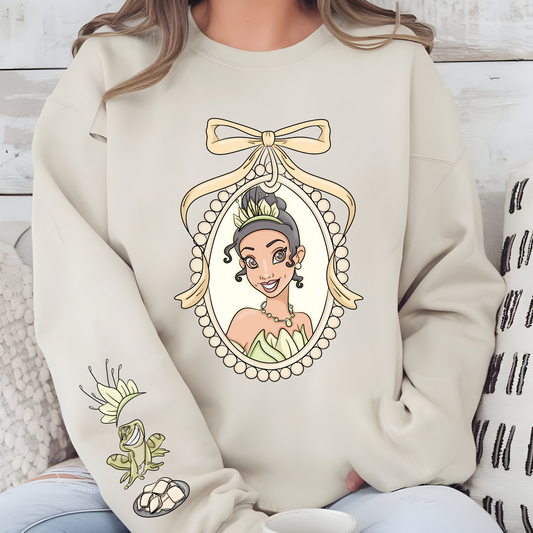 Tiana Locket Crewneck