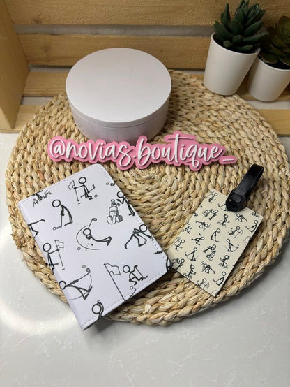 Golf Passport Holder & Luggage Tag