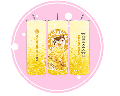 20OZ PRINCESS COFFEE (DUAL LID)