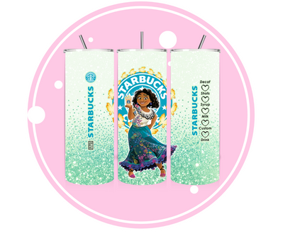20OZ PRINCESS COFFEE (DUAL LID)