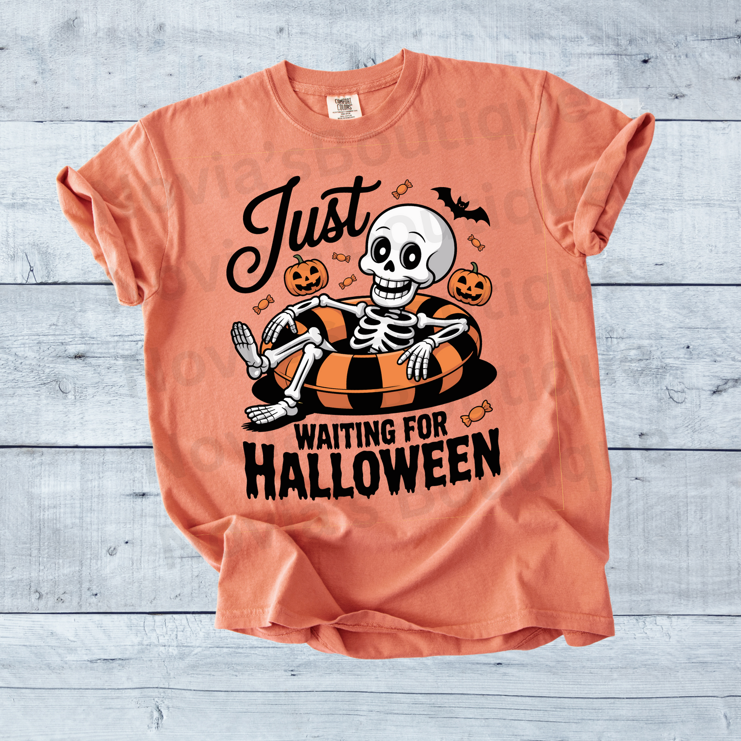 WAITING FOR HALLOWEEN - ADULT T-Shirt