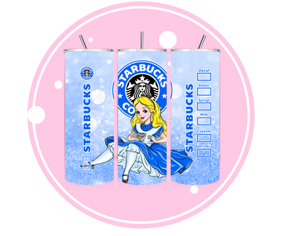 20OZ PRINCESS COFFEE (DUAL LID)