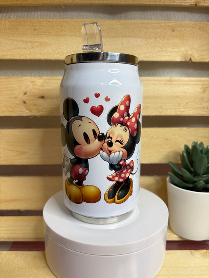 Mickey & Minnie Love Coke Can
