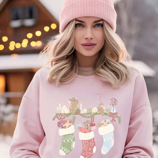 Adult Mice Pink Crew