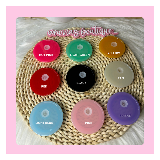 ACRYLIC LIDS FOR 16 OZ GLASS TUMBLERS