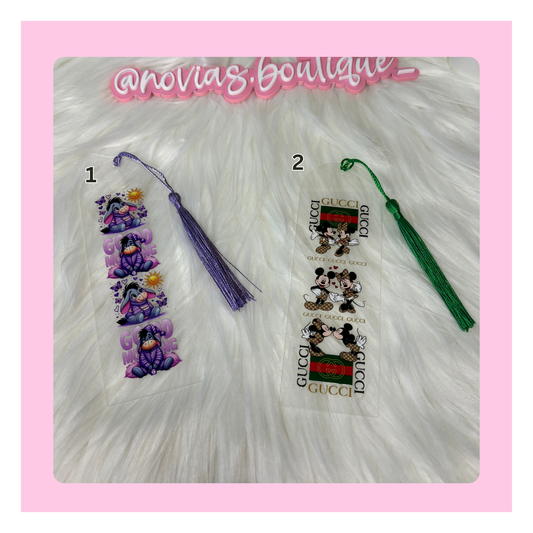 ACRYLIC BOOKMARKS
