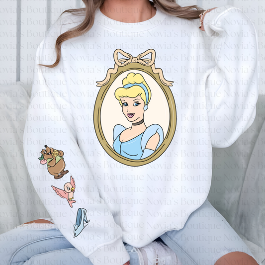 Cinderella Locket Crewneck