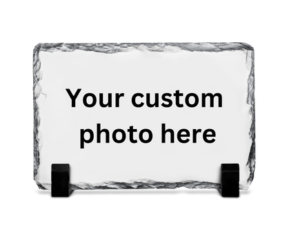 Custom Photo Stone Slate