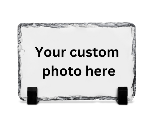 Custom Photo Stone Slate
