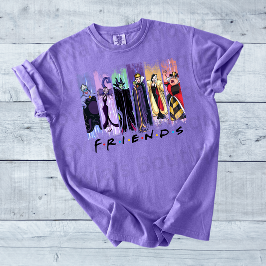 Villain Friends- ADULT TShirt