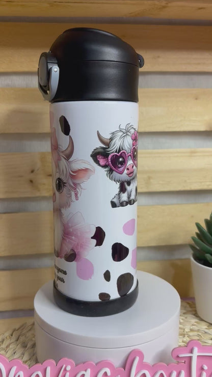 Cute Cows Kids 12oz Tumbler