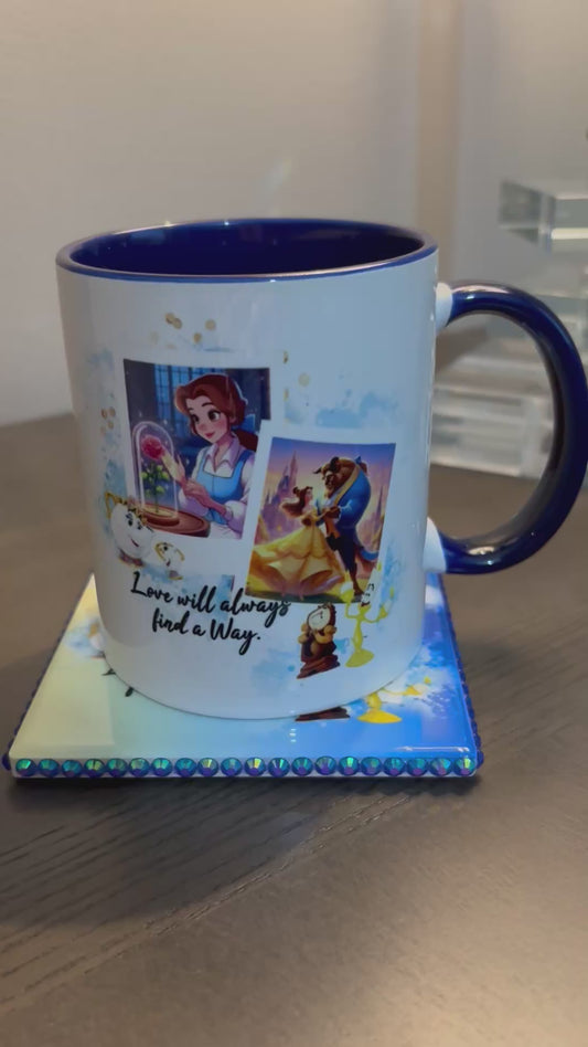 Beauty & Beast 11oz Mug & Coaster